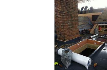 Shandon House, site progress